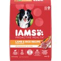 Iams Proactive Health Minichunks Small Kibble with Lamb & Rice Adult Dry Dog Food, 15-lb bag