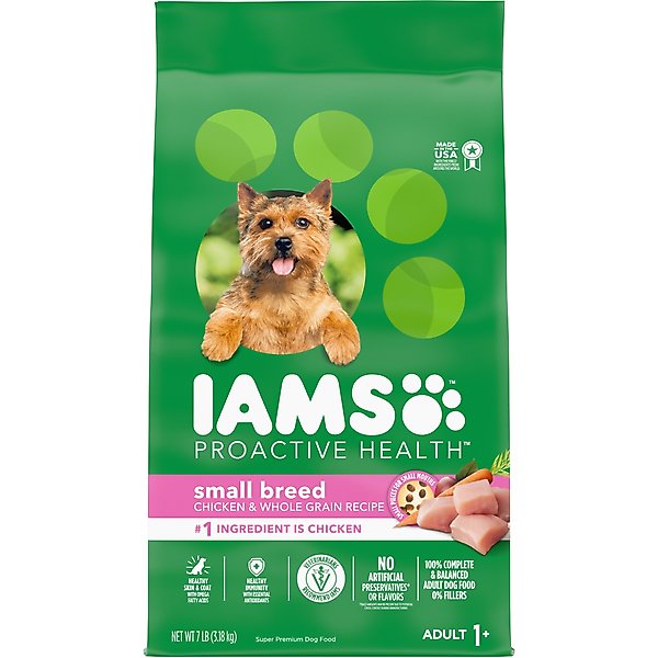 Iams Proactive Health Small Breed Adult with Real Chicken Dry Dog Food