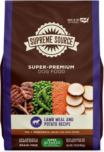Supreme Source Grain-Free Lamb & Potato Recipe Dry Dog Food, 11-lb bag slide 1 of 11