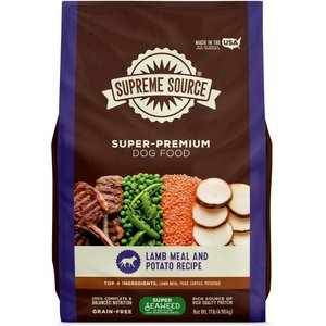 Supreme Source Grain-Free Lamb & Potato Recipe Dry Dog Food, 11-lb bag
