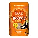 Tiki Cat Velvet Mousse Chicken Grain-Free Wet Cat Food, 2.8-oz pouch, case of 12