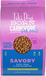 Tiki Dog Aloha Petites Duck Luau Grain-Free Dry Dog Food, 3.5-lb bag