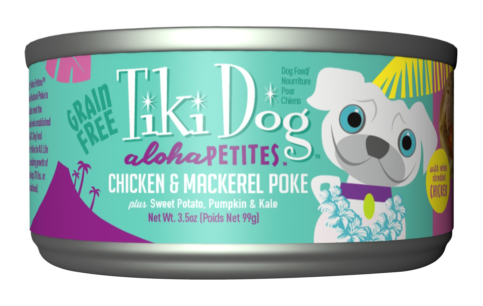 Tiki Dog Aloha Petites Chicken & Mackerel Poke Grain-Free Dog Food