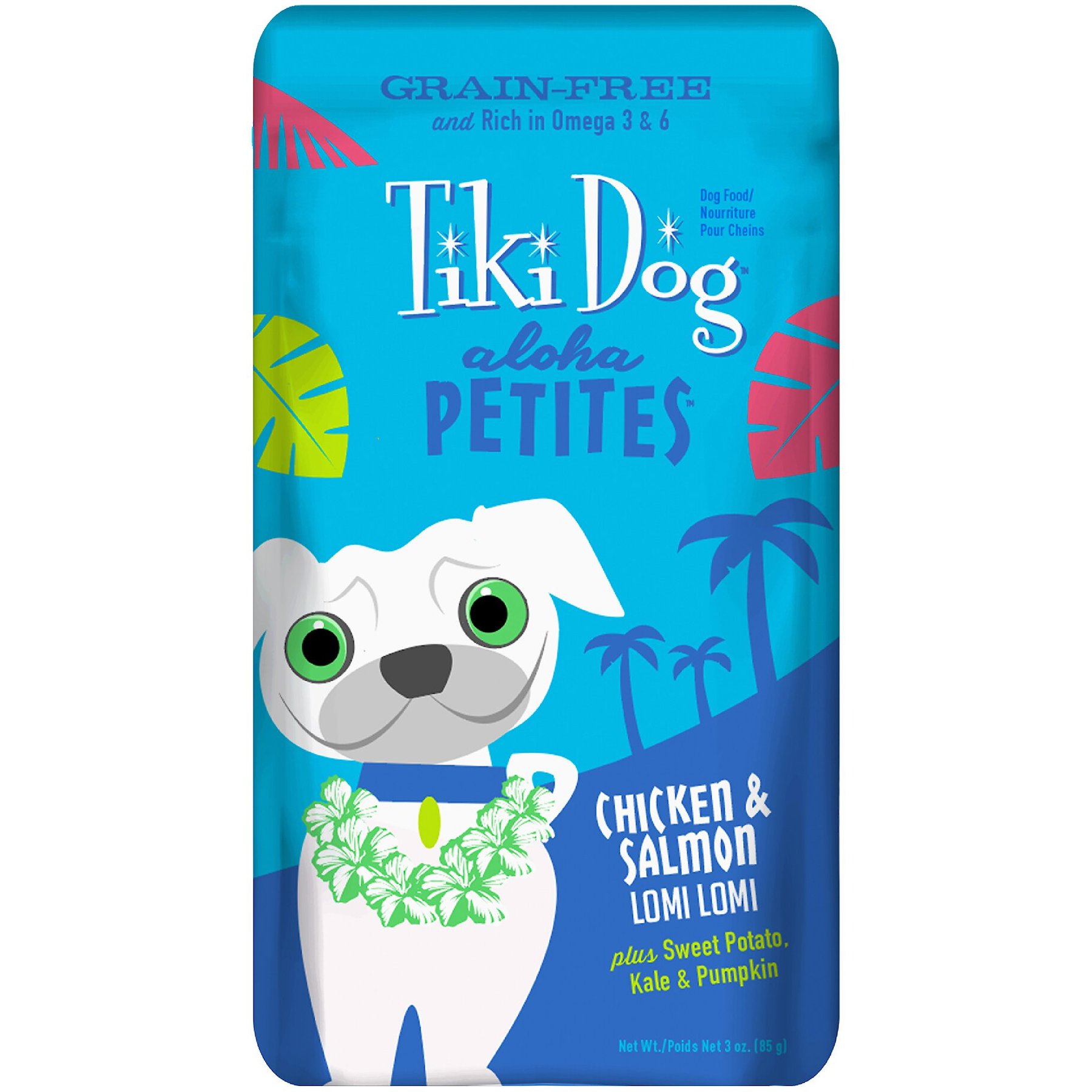 Tiki Dog Aloha Petites Air-Dried Chicken Morsels Grain-Free Dog Treats, 5-oz bag