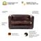 Show in main carousel: Keet Fluffly Deluxe Sofa Dog Bed with Removable Cover, Chocolate, Small slide 5 of 8