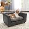 Show in main carousel: Keet Fluffly Deluxe Sofa Dog Bed with Removable Cover, Charcoal, Small slide 1 of 8