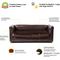 Show in main carousel: Keet Fluffly Deluxe Sofa Dog Bed with Removable Cover, Chocolate, Large slide 5 of 8