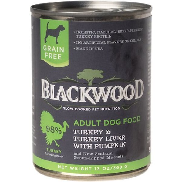 Out of Stock BLACKWOOD Turkey & Turkey Liver with Pumpkin GrainFree
