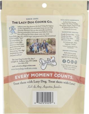 Show full view: The Lazy Dog Cookie Co. Home for The Holidays Maple Glazed Ham Dog Treats, 5-oz bag slide 3 of 8