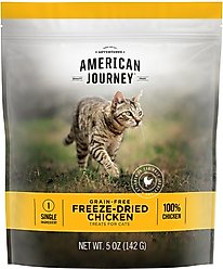 American Journey Chicken Flavor Grain-Free Freeze-Dried Cat Treats 5-oz bag