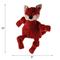 Show in main carousel: HuggleHounds Woodlands Durable Plush Corduroy Knottie Fox Squeaky Dog Toy, Large slide 2 of 11
