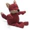 Show in main carousel: HuggleHounds Woodlands Durable Plush Corduroy Knottie Fox Squeaky Dog Toy, Large slide 4 of 11