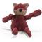 Show in main carousel: HuggleHounds Woodlands Durable Plush Corduroy Knottie Fox Squeaky Dog Toy, Small slide 1 of 11