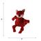 Show in main carousel: HuggleHounds Woodlands Durable Plush Corduroy Knottie Fox Squeaky Dog Toy, Small slide 2 of 11