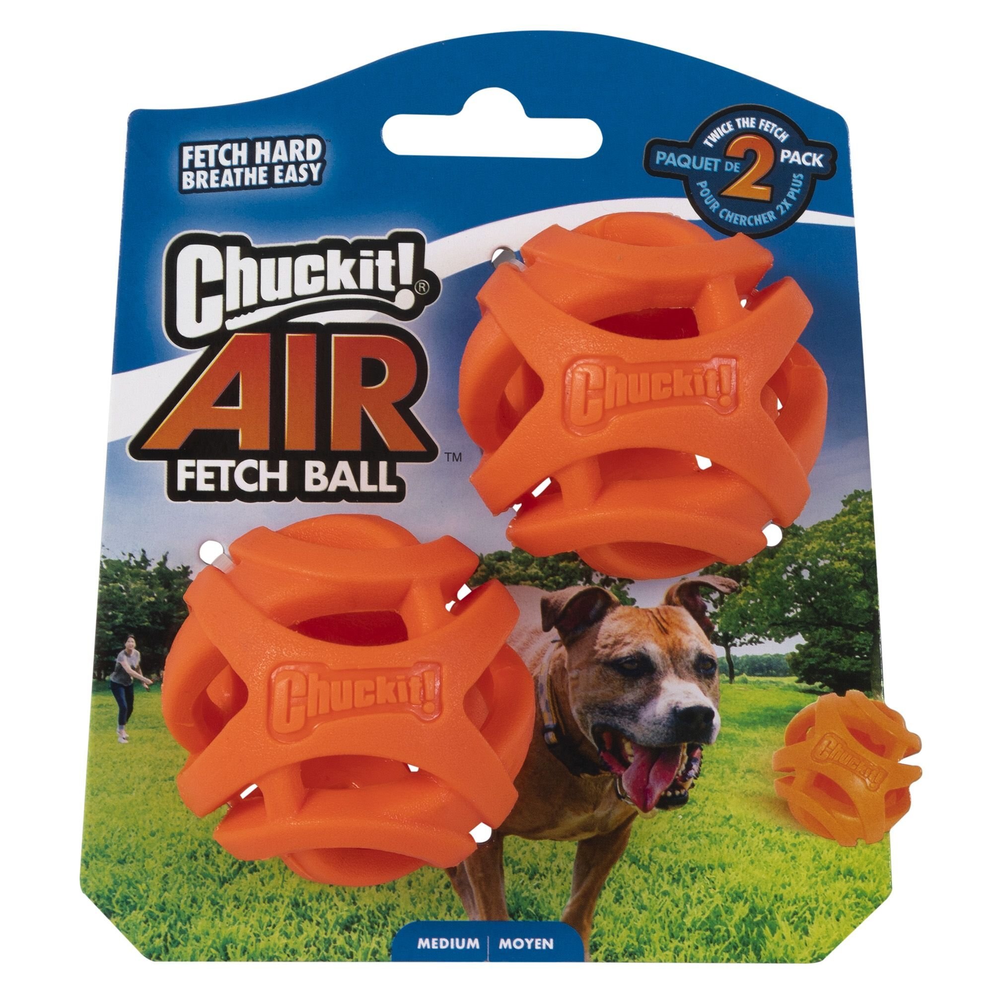 CHUCKIT! Air Fetch Ball 2Pack Dog Toy Customer Questions