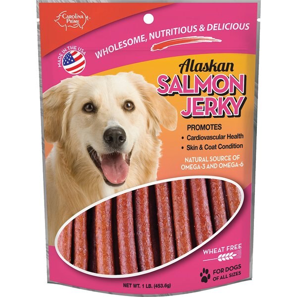 Prairie Dog Smokehouse Jerky Alaskan Salmon Dog Treats