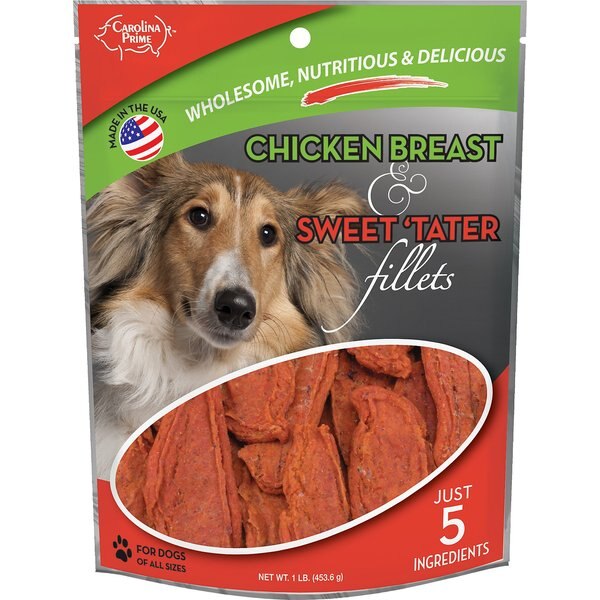 Carolina Prime Pet Duck & Sweet 'Tater Tenders Dog Treats