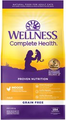 Wellness Complete Health Grain-Free Indoor Deboned Chicken Recipe Dry Cat Food, 11.5-lb bag