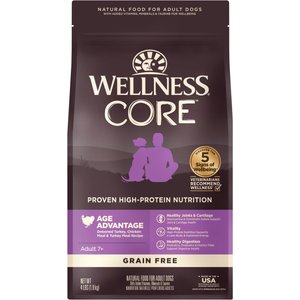 WELLNESS CORE Grain Free Lamb Recipe Dry Dog Food 4 lb bag