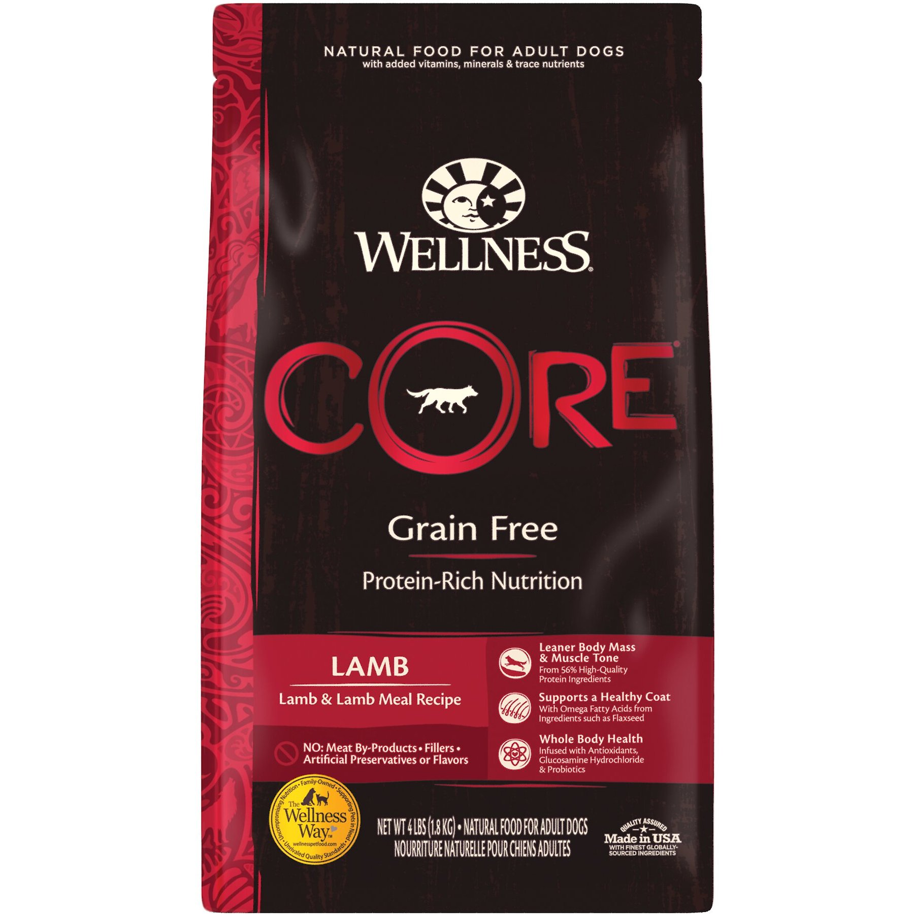 Wellness lamb best sale and lamb meal