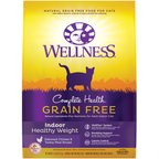 Wellness Complete Health Grain-Free Indoor Healthy Weight Chicken Recipe Natural Dry Cat Food, 11.5-lb bag
