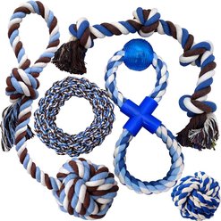Otterly Pets Assorted Medium to Large Rope Dog Toys, 5 count slide 1 of 7
