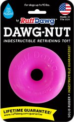 Ruff Dawg Indestructible Dawg Nut Tough Dog Chew Toy, Color Varies, Regular