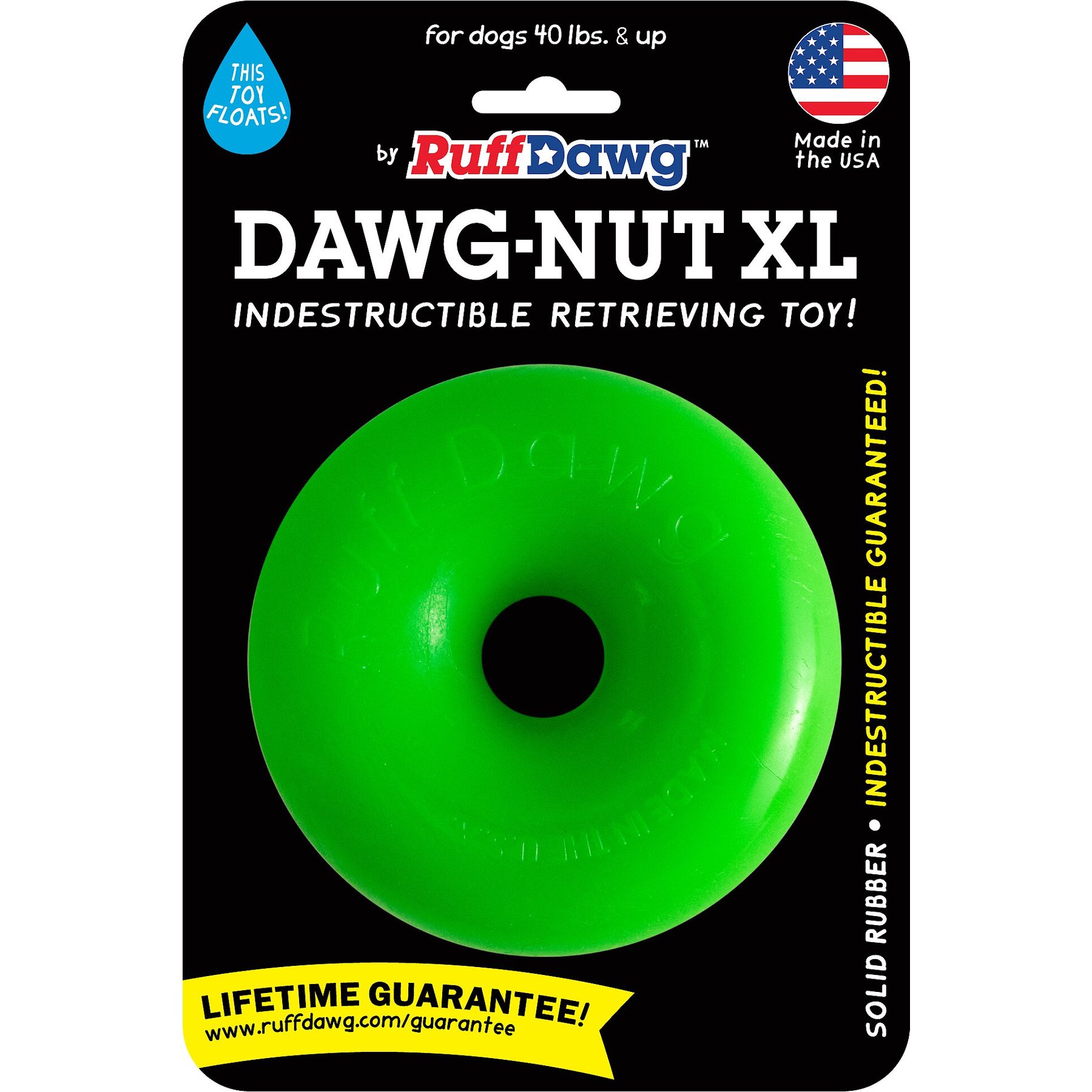 Peanut Chew Toy by Ruff Dawg - Assorted Color