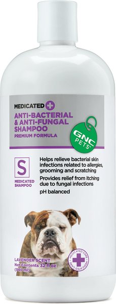 Fashion gnc pets antibacterial and antifungal dog shampoo