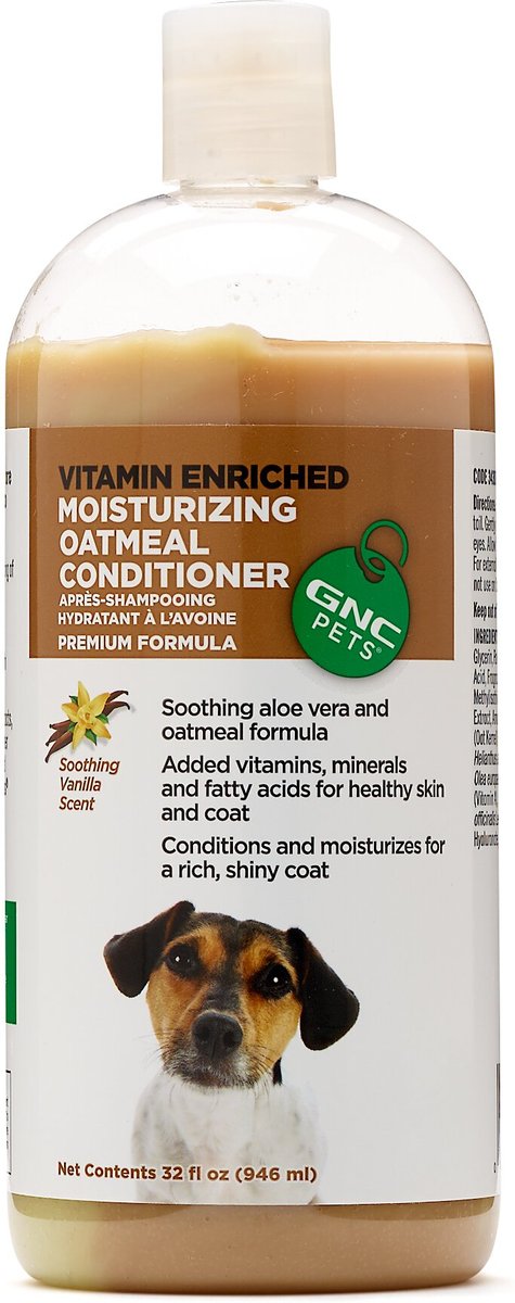 GNC Pets Moisturizing Oatmeal Dog Conditioner Vanilla Scent