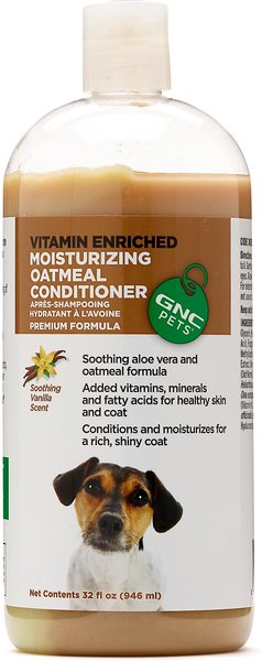 Gnc oatmeal cheap dog conditioner