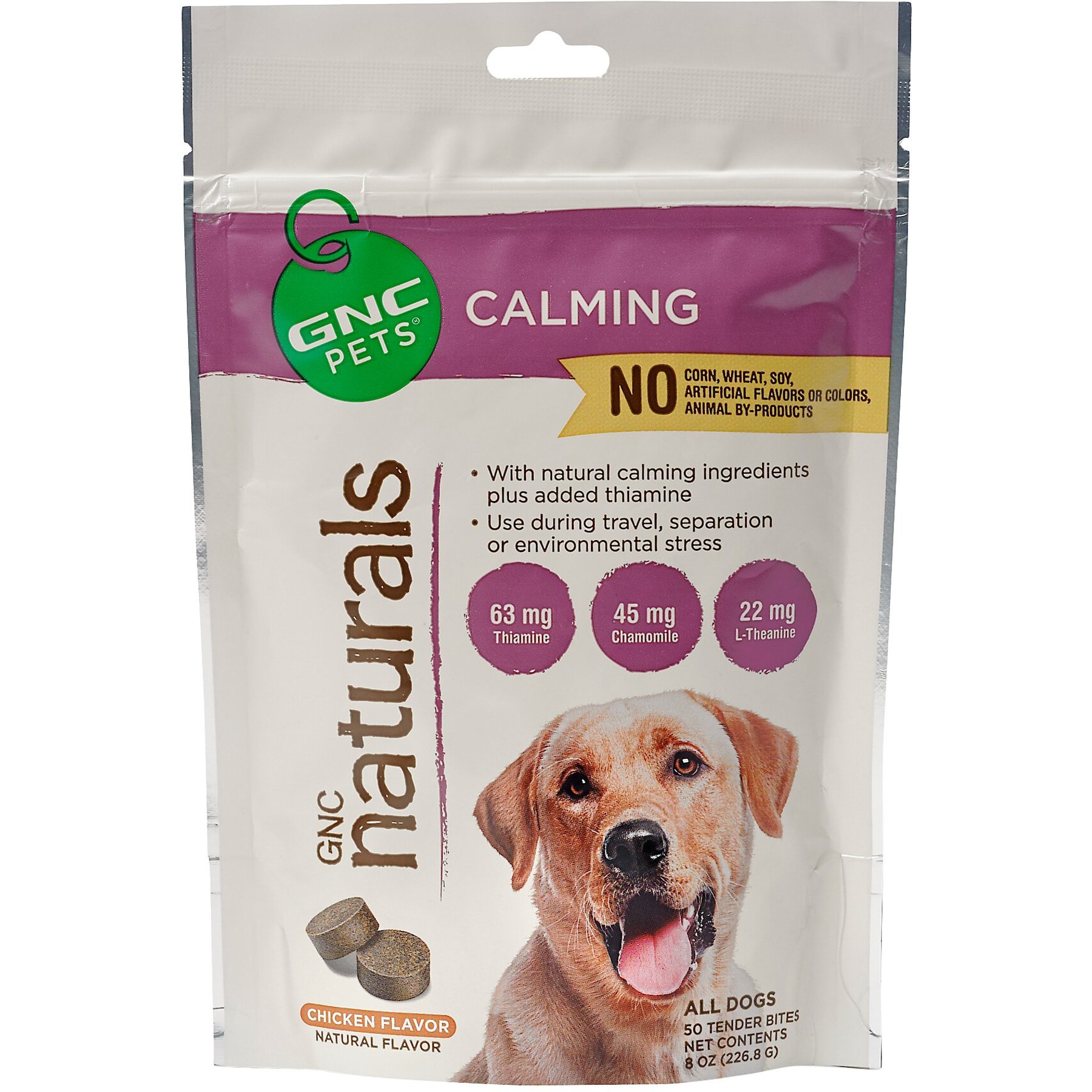 Gnc calming large breed hotsell