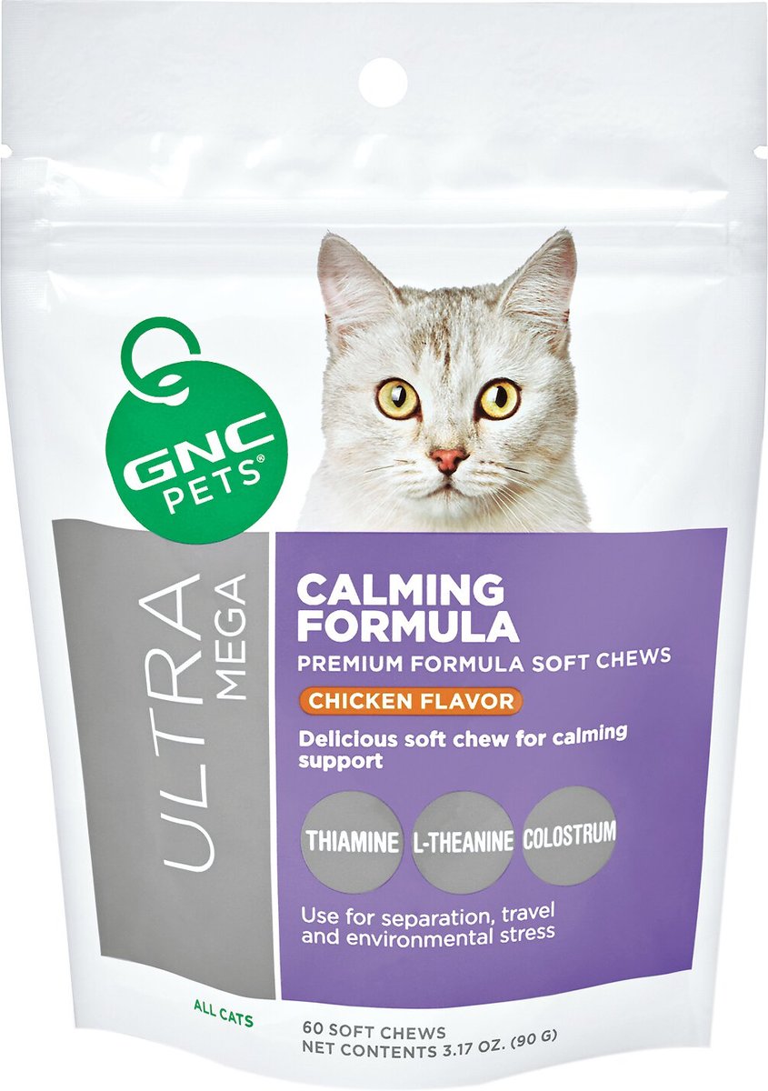 Gnc pets ultra on sale mega calming formula cats