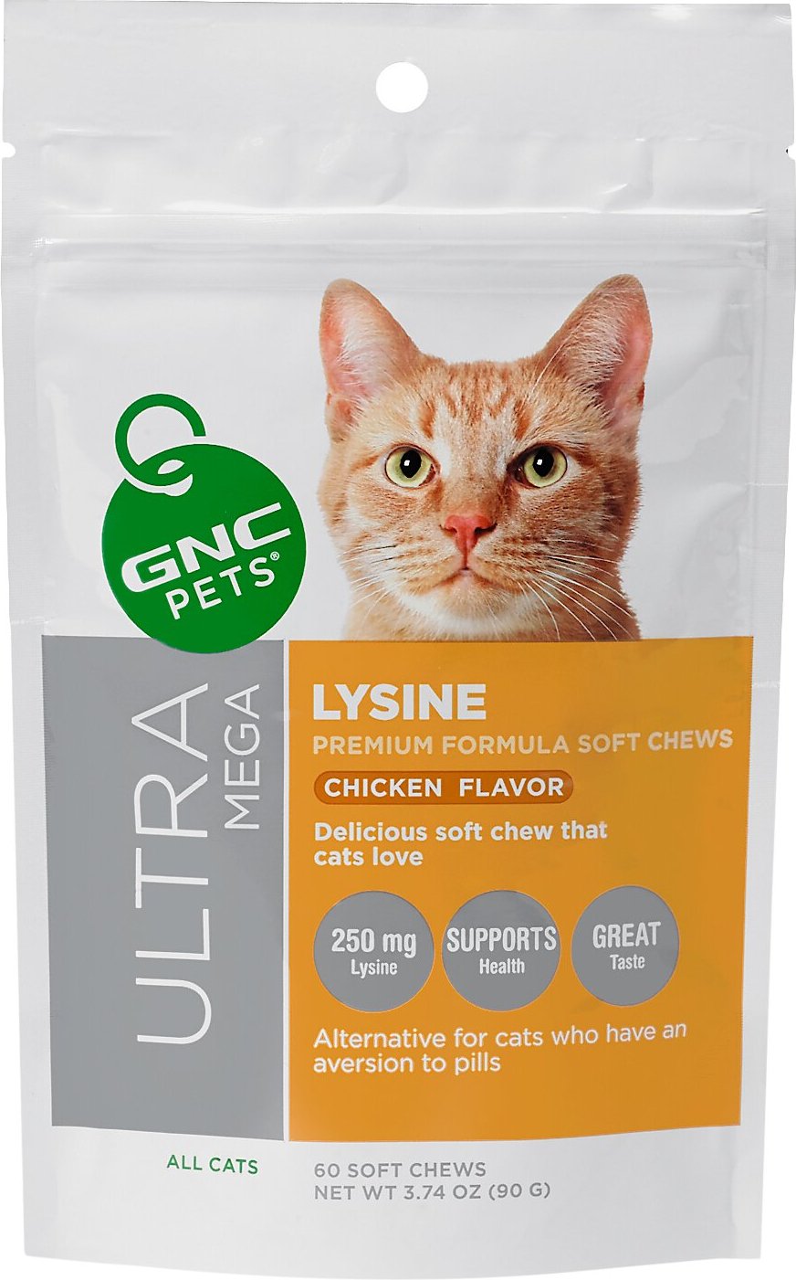 gnc cat calming treats