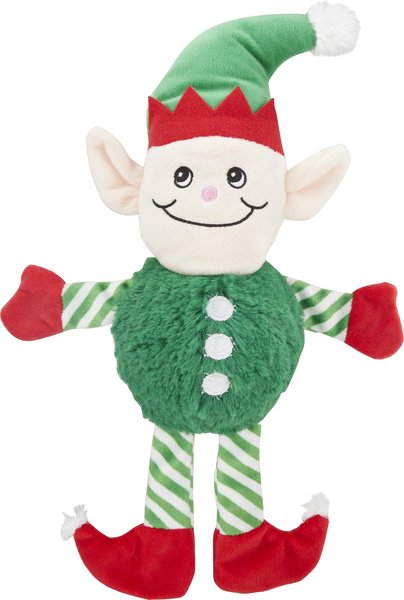 HYPER PET Holiday Bumpy Palz Dog Toy, Elf - Chewy.com