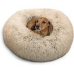 Show in main carousel: Best Friends by Sheri The Original Calming Shag Fur Donut Cuddler Cat & Dog Bed, Taupe, Small slide 2 of 10