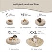 Show in main carousel: Best Friends by Sheri The Original Calming Shag Fur Donut Cuddler Cat & Dog Bed, Taupe, Small slide 4 of 10