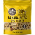 Wholesome Pride Pet Treats Banana Bites Dehydrated Dog Treats, 8-oz bag
