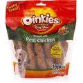 Hartz Oinkies Smoked Pig Skin Twist Wrapped with Real Chicken Dog Treats, 16 count