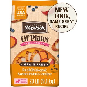 merrick grain free chicken and sweet potato dog food