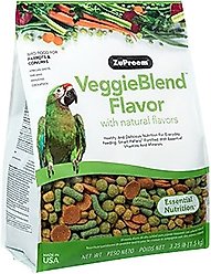 ZuPreem VeggieBlend Flavor Parrot & Conure Food, 17.5-lb bag