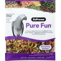 ZuPreem Pure Fun Parrot & Conure Bird Food, 2-lb bag