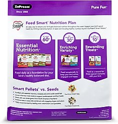 ZuPreem Pure Fun Parrot & Conure Bird Food, 2-lb bag slide 2 of 6