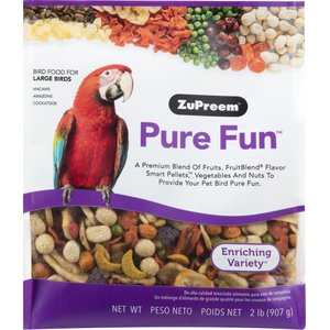 ZuPreem Pure Fun Large Bird Dry Food, 2-lb bag