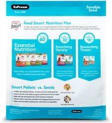 ZuPreem Sensible Seed Medium Bird Food, 2-lb bag slide 2 of 5