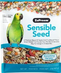 ZuPreem Sensible Seed Large Bird Food, 2-lb bag