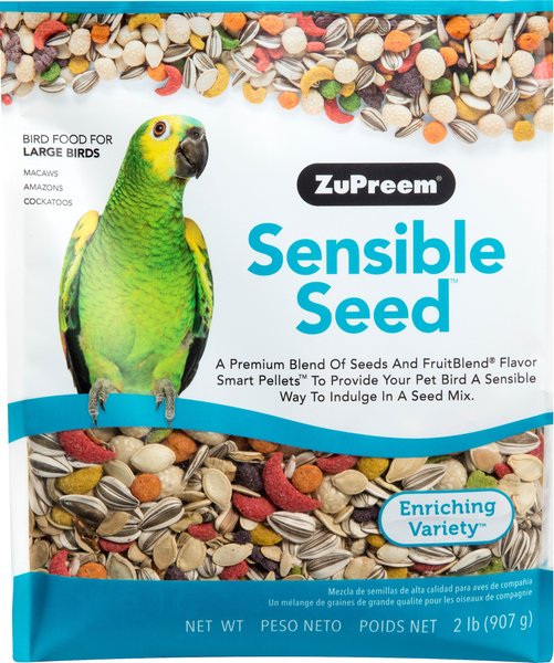 ZuPreem Sensible Seed Large Bird Food, 2-lb bag slide 1 of 6