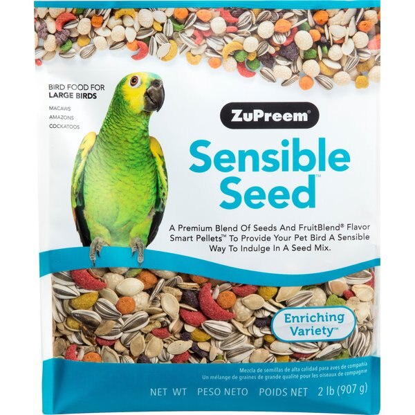 ZUPREEM Sensible Seed Large Bird Food, 2lb bag
