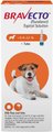 Bravecto Topical Solution for Dogs, 9.9-22 lbs, (Orange Box), 1 Dose (12-wks. supply)