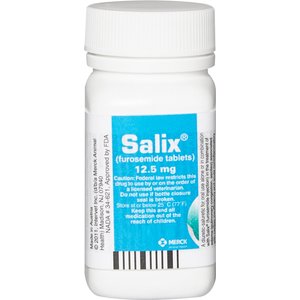 Salix (Furosemide) Tablets for Dogs & Cats, 12.5-mg, 1 tablet